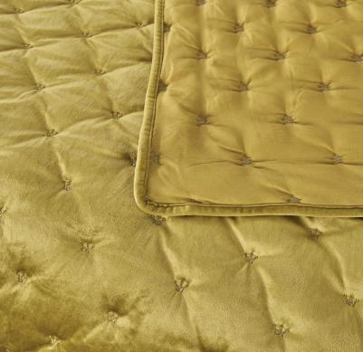 Комплект покрывало и наволочки 240 х 260 см Лея горчица – фото 5