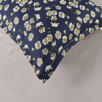 Постельное белье Марго цвет: синий семейное) – фото 4