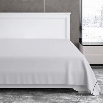Антибактериальная простыня Antibacterial Bedsheet King Size, 260х270 см. Цвет: "Благородное серебро" (серый – фото 5
