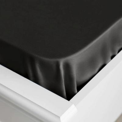 Антибактериальная простыня на резинке Antibacterial Bedsheet, 160х200х30 см. Цвет: "Икра", коллекция Diamond – фото 8