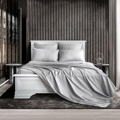 Антибактериальный пододеяльник Duvet Cover, 148х215 см. Цвет: "Благородное серебро" – фото 2