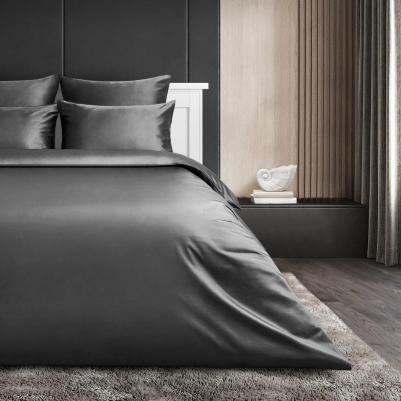 Комплект постельного белья Семейный нав. Серый космос