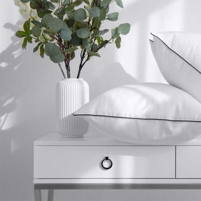 Набор наволочек Antibacterial Beauty Pillowcases, 50х70 см – 2 шт. Цвет: "Альпийский снег" – фото 9