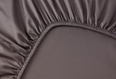Простыня на резинке Серый космос, 160х200 1 шт – фото 7
