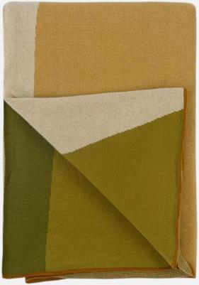 Плед из хлопка с рисунком Rice plantation из коллекции Terra, 130х180 см – фото 4