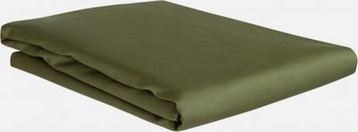 Простыня из сатина оливкового цвета из коллекции Wild, 180х270 см, TK20-SH0016