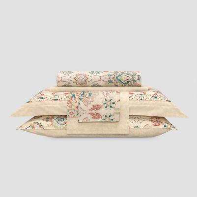 Дюпре простыня на резинке180х200см, хл/сат Гр – фото 2