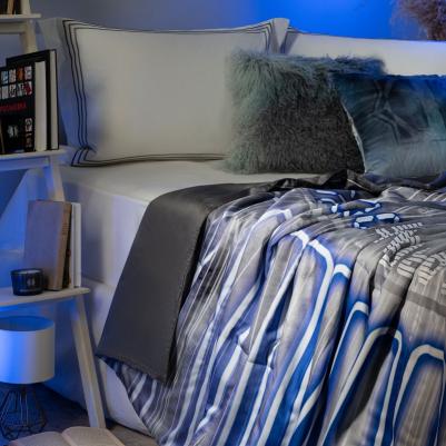 Комфортер Макс серый/черный 200х210 см