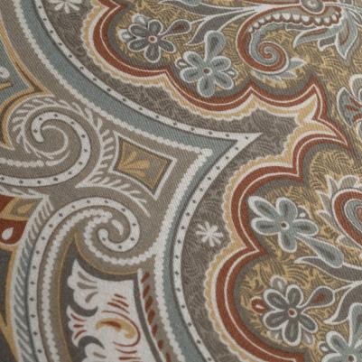 Комплект постельного белья Алькан коричневый Кинг сайз – фото 2