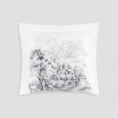 Комплект постельного белья ГОРАННА 145х200-2/260х270/50х70-2, 5пр – фото 4