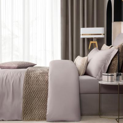 Комплект постельного белья Сенса евро эвкалиптовое волокно темно-розовый – фото 4