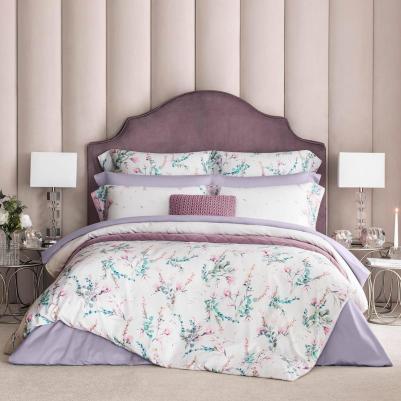 Комплект постельного белья Сюзетт белый Семейный/дуэт