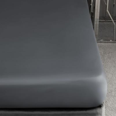 Комплект постельного белья Тиада серый Двуспальный кинг сайз – фото 7