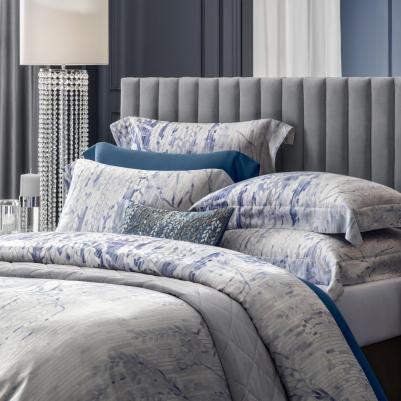 Комплект постельного белья Вилонна фиолетовый Полуторный – фото 2