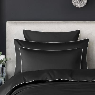 Наволочки Клэрити 50 х 70 см сатин черно-белые 2 шт 4680415073989 – фото 6