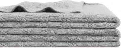 Плед Холти 130x180 см ангора-модал серый – фото 2