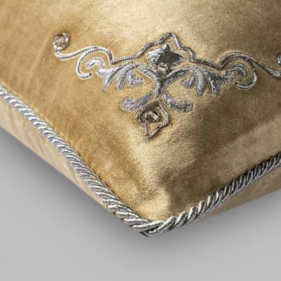 Подушка декоративная Даккеро золотой 30x50 см – фото 4