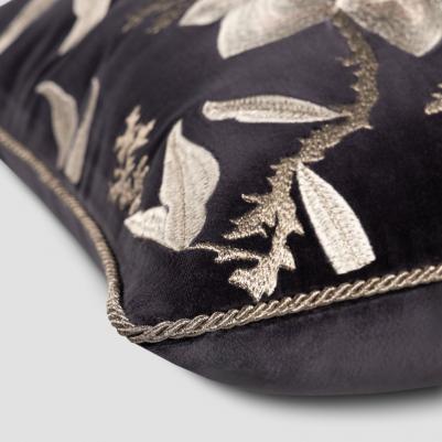 Подушка декоративная Флорада коричневый 45x45 см, 1 пр – фото 1