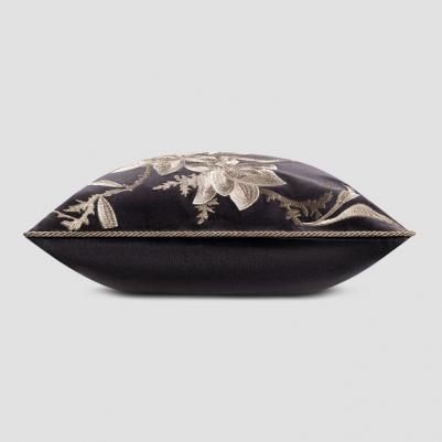 Подушка декоративная Флорада коричневый 45x45 см, 1 пр – фото 9