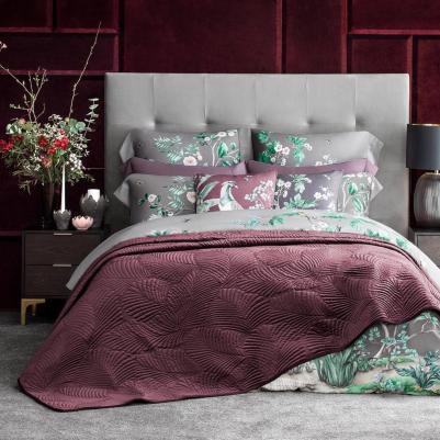 Покрывало Альфабия фиолетовое 250х260 см