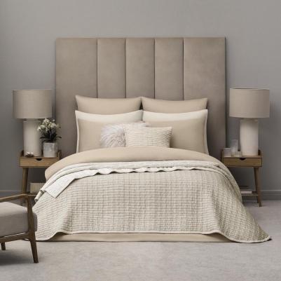 Покрывало Лассен цвет: бежевый (235х260 см) – фото 1