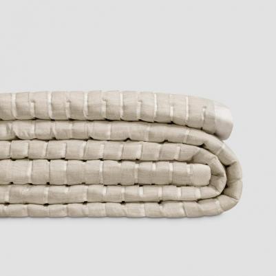 Покрывало Лассен цвет: бежевый (235х260 см) – фото 2