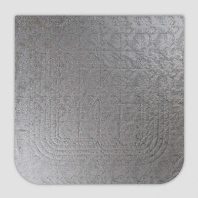 Покрывало Орелья серый 260x260 см и наволочки 50x70 см 3 предмета – фото 6