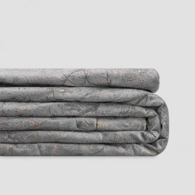 Покрывало с наволочками Каселли серое 250х260 см – фото 2