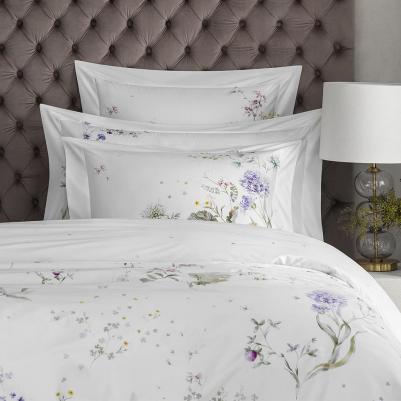 Постельный комплект Флёр белый двуспальный евро – фото 9