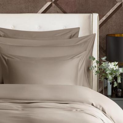 Постельный комплект Сенса коричневый Семейный/дуэт – фото 6