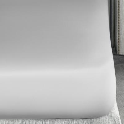 Простыня Сенса 160x200 см эвкалиптовое волокно серая 4680415070186