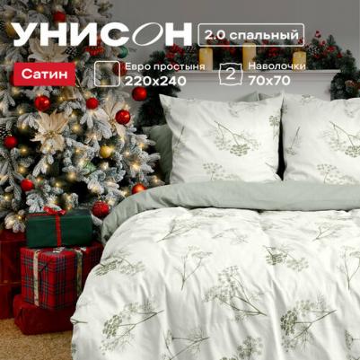 КПБ 2.0 сатин (70х70) 24480-1/24500-83 Botanica – фото 2