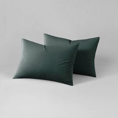 Наволочки 50х70 см-2 шт, однотонные на молнии, Шторм, ткань перкаль, 100% хлопок – фото 5