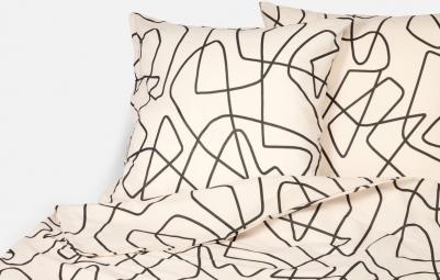 Постельное белье на молнии однотонное, Марианна, 1.5-спальное, наволочки на молнии 70х70, 100% хлопок, перкаль – фото 3