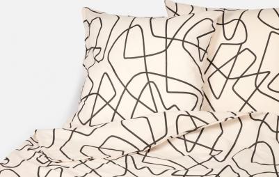 Постельное белье на молнии однотонное, Марианна, 2 спальное, наволочки на молнии 70х70, 100% хлопок, перкаль – фото 3