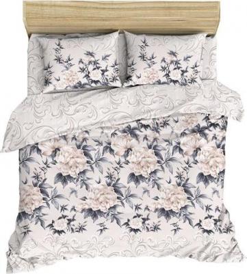 Комплект постельного белья Пионовый шик, 1.5-спальное, поплин, пионовый шик