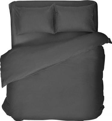 Комплект пост белья двусп, нав 50х70 см, Сатин Graphite, 790368 – фото 5
