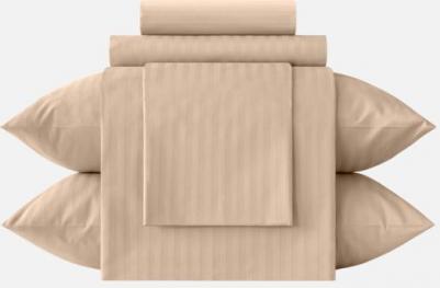 Постельное белье Bronze (2-спальное с европростыней, страйп-сатин) – фото 3