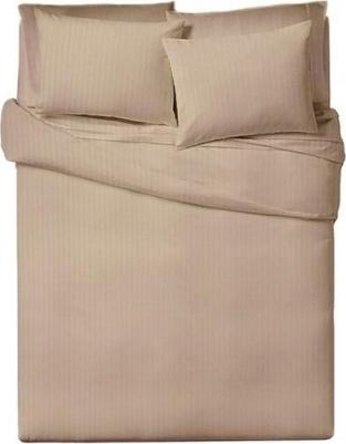 Постельное белье Bronze (2-спальное с европростыней, страйп-сатин)