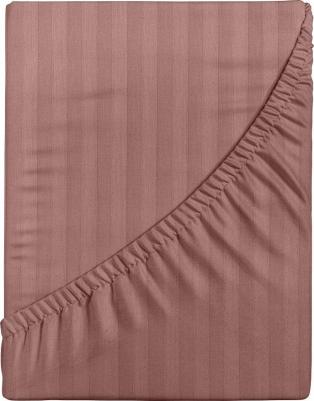 Простыня на резинке 180х200х20 см страйп-сатин Stripe (784514)