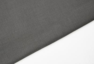 Простыня на резинке сатин 180х200 борт 30см Graphite, хлопок 100%, серый, 780695 – фото 1