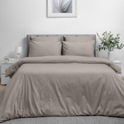 Пододеяльник полутораспальный поплин карамельный мусс