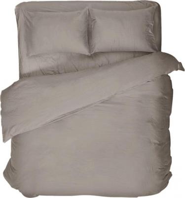 Пододеяльник полутораспальный поплин карамельный мусс – фото 2