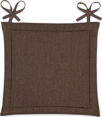 Подушка для стула шоколад, 40х40 см – фото 2