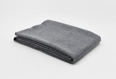 Покрывало рогожка 140x220 cм серое – фото 1