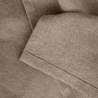 Покрывало рогожка 140x220 cм светло-коричневое – фото 1