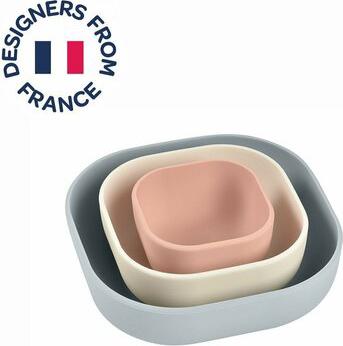 Набор тарелок силиконовые, детские для кормления, 3 шт – фото 5