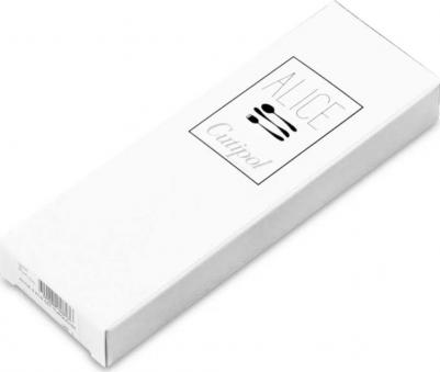 Набор детских столовых приборов, 3 предмета, материал: нержавеющая сталь 18/10 ALI.3.IVGB Alice – фото 3