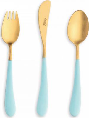 Набор детских столовых приборов, 3 предмета, материал: нержавеющая сталь 18/10 ALI.3.TGB Alice
