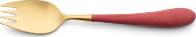 Набор столовых приборов Alice red gold детский 3 предмета – фото 2